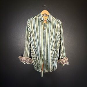 Robert Graham striped dress shirt
